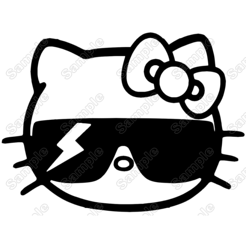 Hello Kitty  Iron On Transfer Vinyl HTV