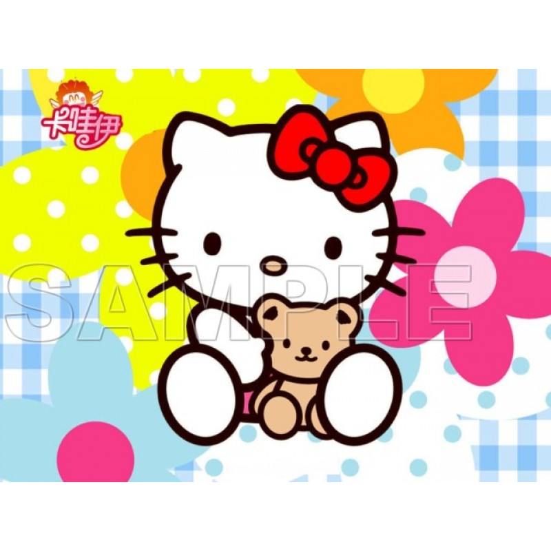 Hello Kitty  T Shirt Iron on Transfer Decal #29