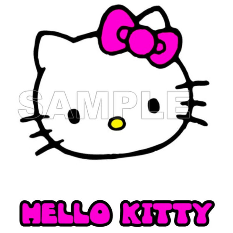 Hello Kitty  T Shirt Iron on Transfer Decal #32