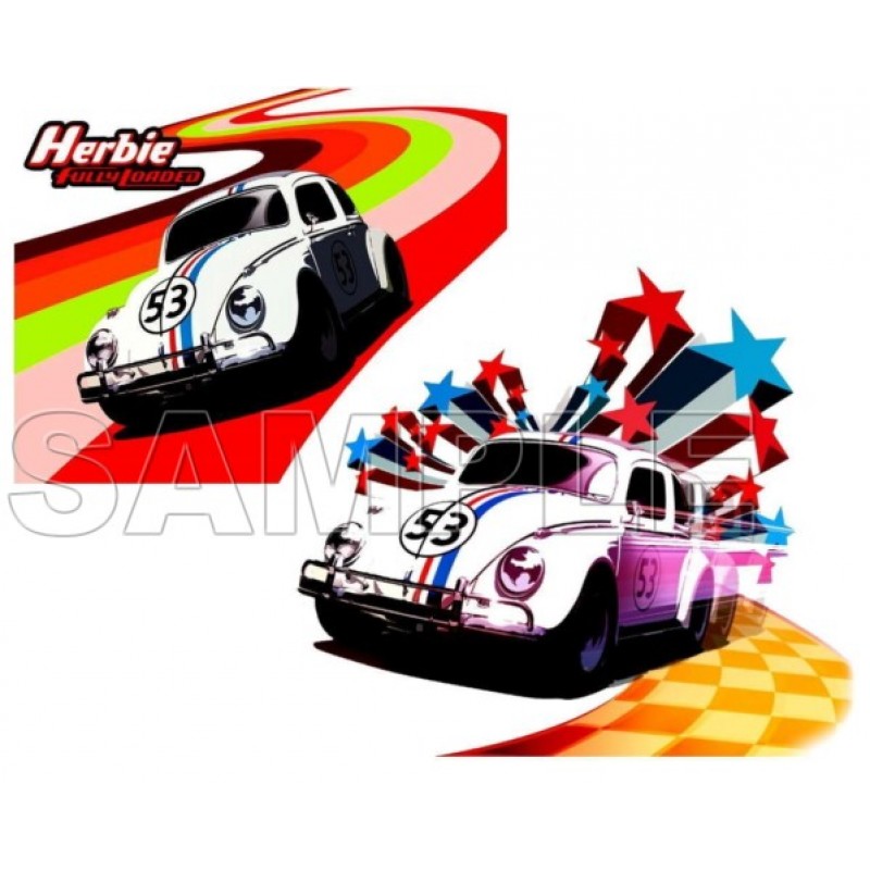 Herbie Fully Loaded  T Shirt Iron on Transfer Decal #1