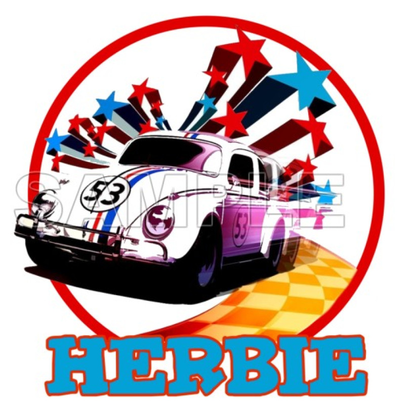 Herbie Fully Loaded  T Shirt Iron on Transfer Decal #3