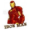 Iron Man  T Shirt Iron on Transfer Decal #2