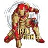 Iron Man  T Shirt Iron on Transfer Decal #38