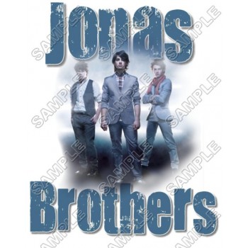 Jonas Brothers T Shirt  Iron on Transfer Decal  #4