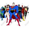 Justice League Super Heroes T  Shirt Iron on Transfer Decal #1