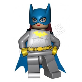 Lego Game Batman Batgirl T Shirt Iron on Transfer  Decal  #10