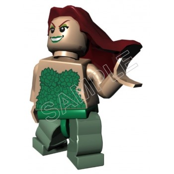 Lego Game Batman Poison Ivy  T Shirt Iron on Transfer  Decal  #16