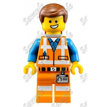 Lego Movie Emmet  T Shirt Iron on Transfer  Decal  #1