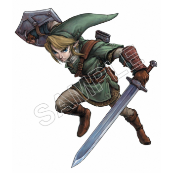 Link (The Legend of Zelda)  T Shirt Iron on Transfer Decal #4