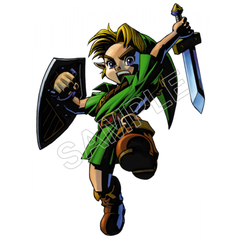 Link (The Legend of Zelda)  T Shirt Iron on Transfer Decal #6