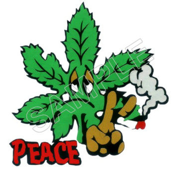 Marijuana  T Shirt Iron on Transfer Decal #1