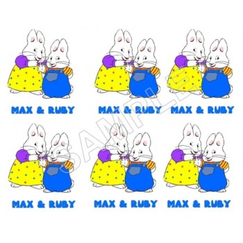 Max and Ruby  T Shirt Iron on Transfer  Decal  #1