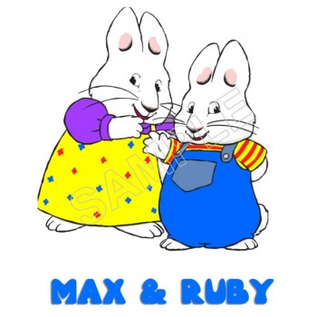 Max and Ruby T Shirt Iron on Transfer Decal #10