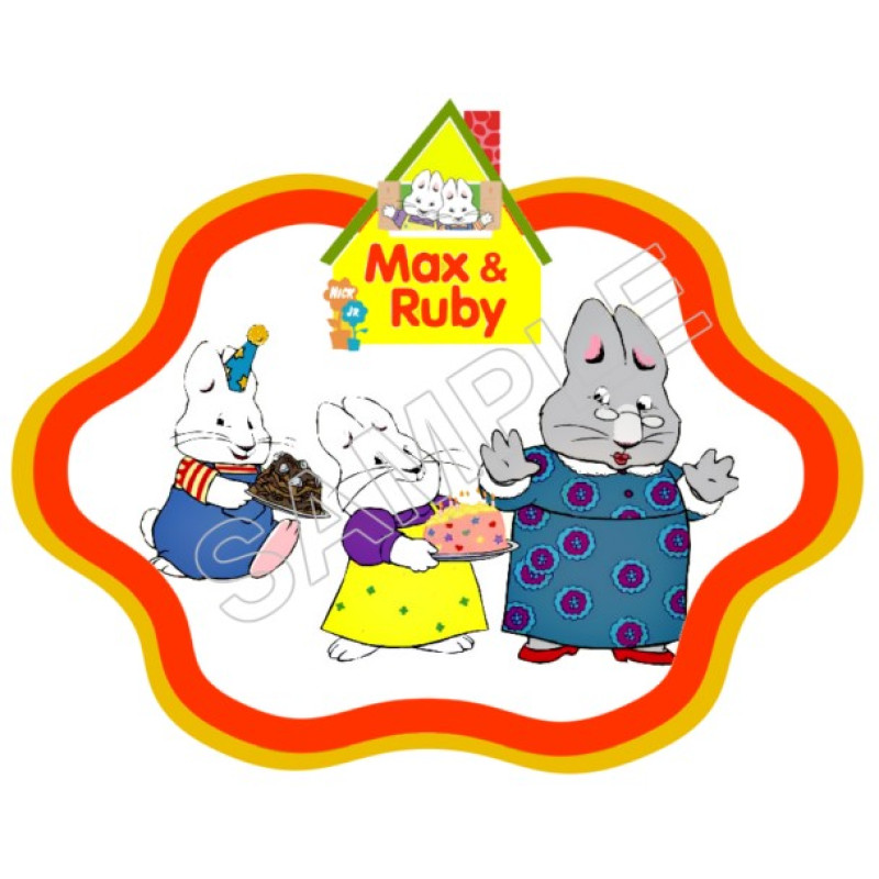 Max and Ruby T Shirt Iron on Transfer Decal #6