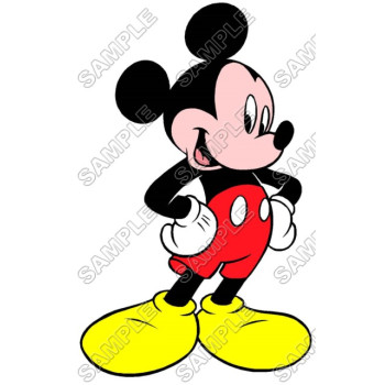 Mickey Mouse T Shirt Iron on Transfer Decal #12