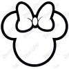  Minnie Mouse  Iron On Transfer Vinyl HTV