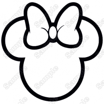  Minnie Mouse  Iron On Transfer Vinyl HTV