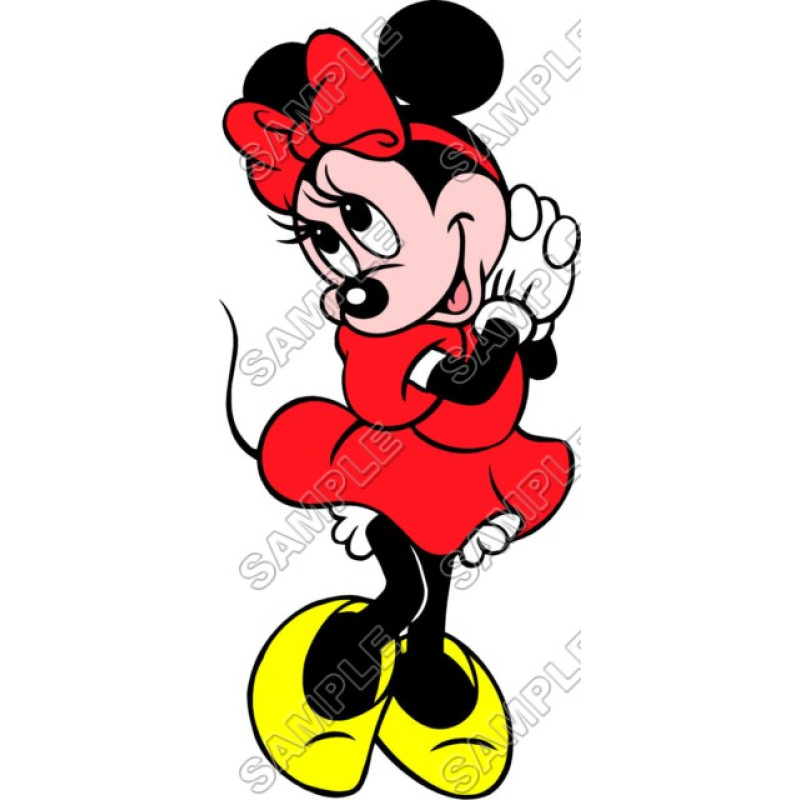 Minnie Mouse  T Shirt Iron on Transfer Decal #11