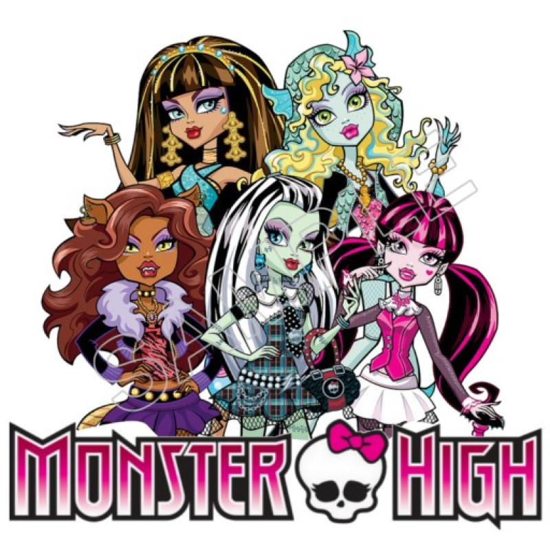 Monster High T Shirt Iron on Transfer Decal #6