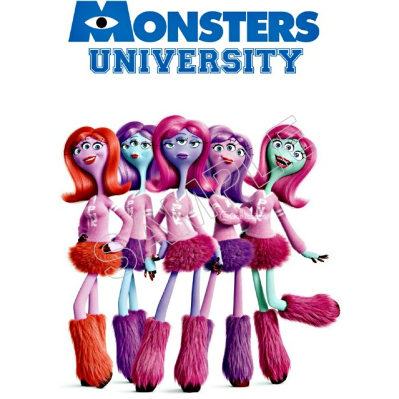 Monsters University T Shirt Iron on Transfer Decal #10