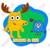 Moose & Zee T Shirt Iron on Transfer  Decal #2