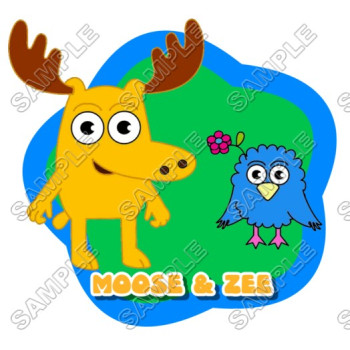 Moose & Zee T Shirt Iron on Transfer  Decal #2