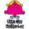 Mr Men and Little Miss Chatterbox T Shirt Iron on Transfer Decal #27