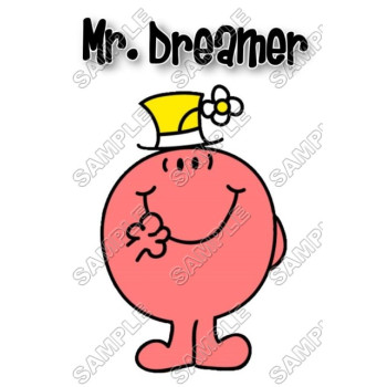 Mr Men and Little Miss Mr. Dreamer  T Shirt Iron on Transfer Decal #14