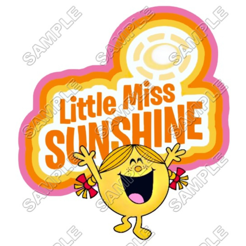 Mr Men and Little Miss Sunshine T Shirt Iron on Transfer Decal #31