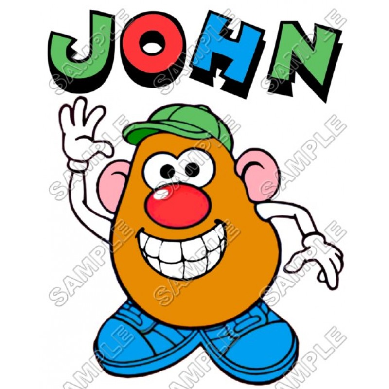 Mr. Potato Head  Toy Story   Personalized  Custom  T Shirt Iron on Transfer Decal #18