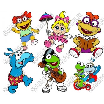 Muppet Babies T Shirt Iron on Transfer Decal #1