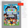 Paw Patrol Birthday Invitation Personalized  Instant Download Digital Editable PDF + Free Thank You Card