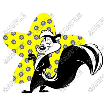 Pepé Le Pew  T Shirt Iron on Transfer Decal #3