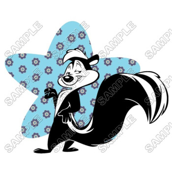 Pepé Le Pew  T Shirt Iron on Transfer Decal #4