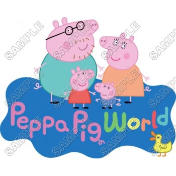 Peppa Pig T Shirt Iron on Transfer Decal #1