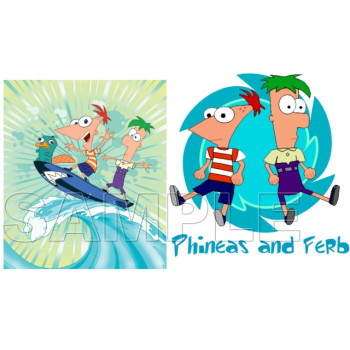 Phineas & Ferb T Shirt Iron on Transfer Decal #2