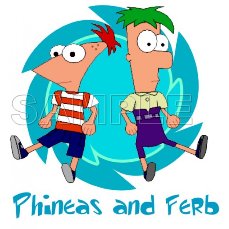 Phineas & Ferb T Shirt Iron on Transfer Decal #6