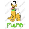 Pluto T Shirt Iron on Transfer Decal #2