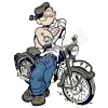 Popeye  T Shirt Iron on Transfer Decal #36