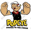 Popeye  T Shirt Iron on Transfer Decal #8