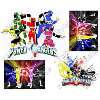 Power Rangers: Samurai T Shirt Iron on Transfer Decal #2