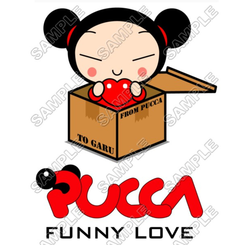 Pucca Valentines T Shirt Iron on Transfer Decal #6