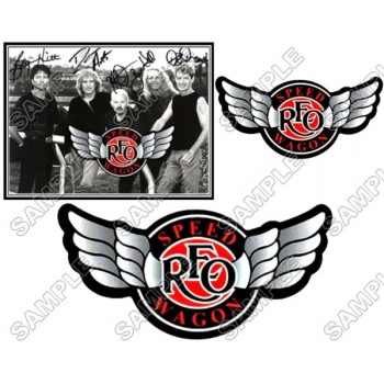 REO Speedwagon T Shirt Iron on Transfer  Decal  #2