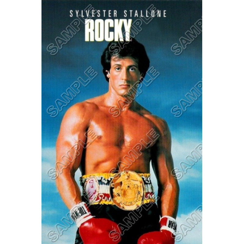 Rocky Balboa Stallone T Shirt Iron on Transfer  Decal  #2