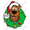 Scooby-Doo Christmas T Shirt Iron on Transfer Decal #8