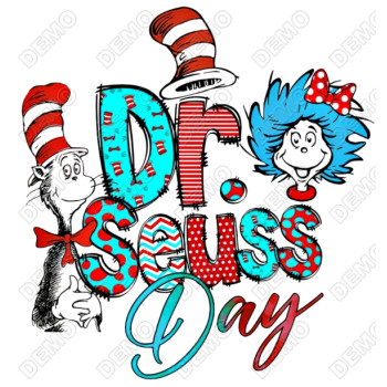 Dr.Seuss Day T Shirt Iron on Transfer  Decal  