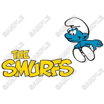 Smurf  T Shirt Iron on Transfer Decal #15