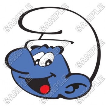 Smurf  T Shirt Iron on Transfer Decal #28