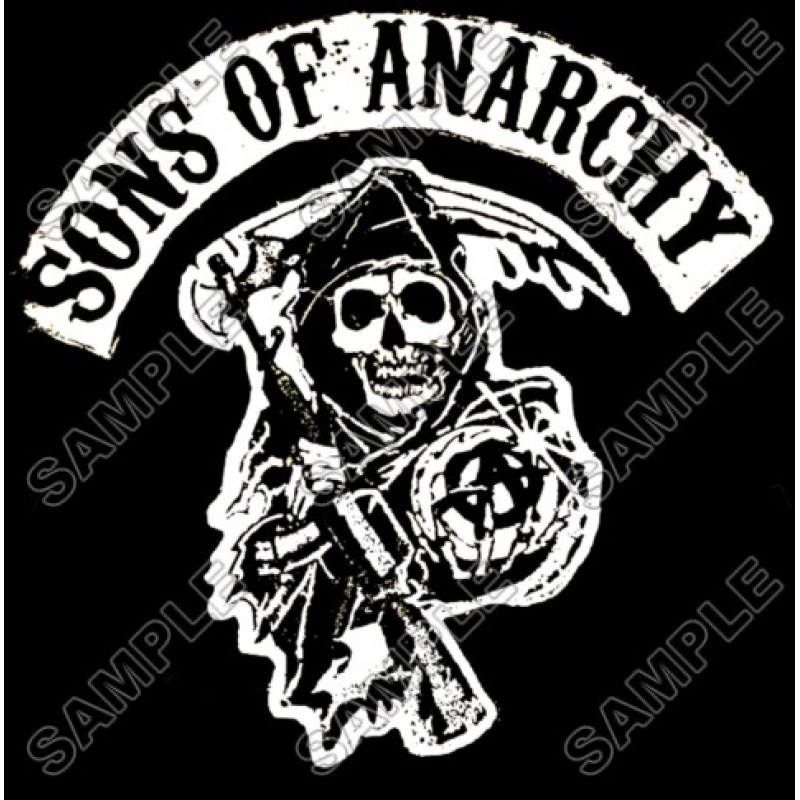 Sons of Anarchy  T Shirt Iron on Transfer Decal #2