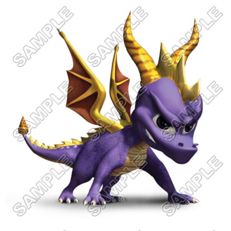 Spyro the Dragon  T Shirt Iron on Transfer Decal #1